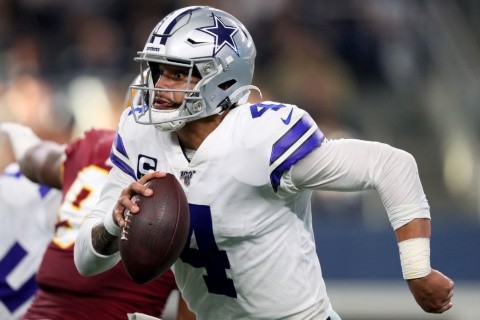 Dak Prescott, quarterback de los Cowboys (Getty Images)