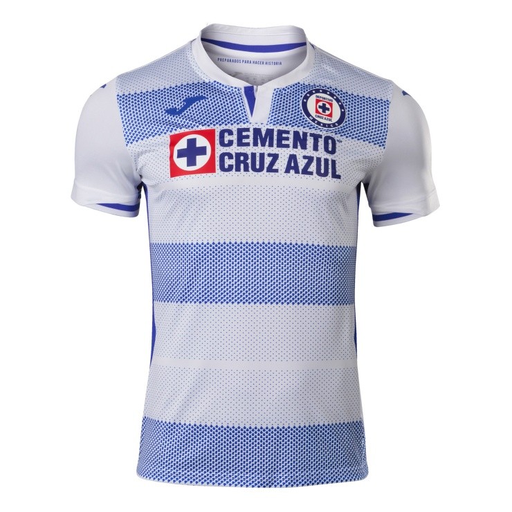 Cruz Azul playera de visitante Guard1anes 2020. (Joma)