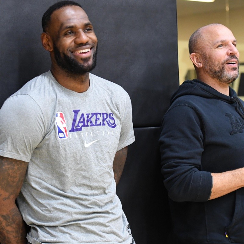 LeBron James se opone a la salida de Jason Kidd de los Lakers