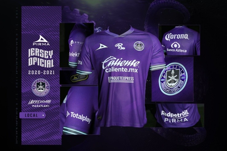 Este es el jersey de local que ocupará Mazatlán FC en su viaje por el Guard1anes 2020.