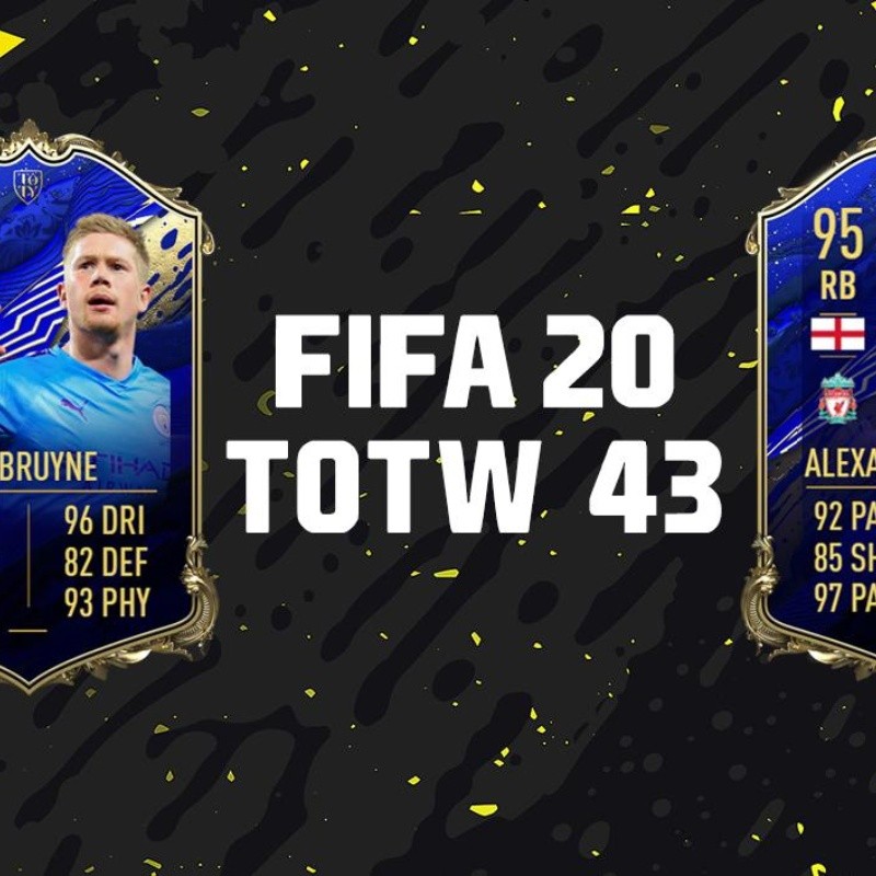 Oficial: este es el último TOTW para el Ultimate Team del FIFA 20