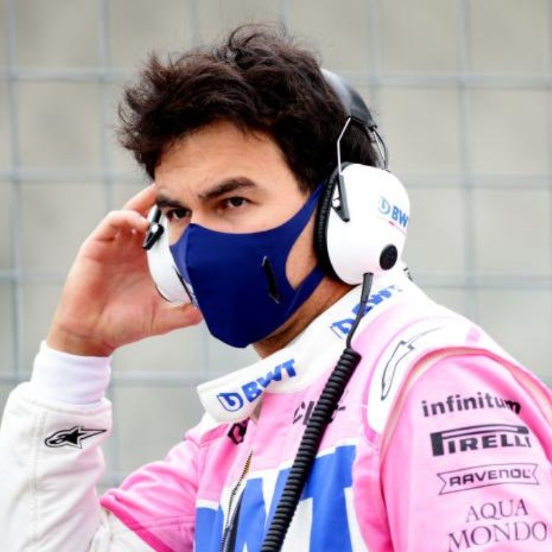 Checo Pérez dio positivo por coronavirus y no correrá el GP de Gran Bretaña