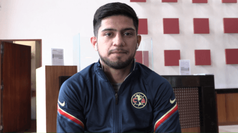 Sergio Díaz dio su primera entrevista como jugador del América.