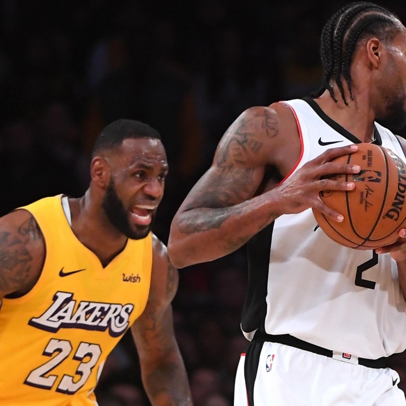 Lakers-Clippers: el equipo favorito que lo reflejan las casas de apuestas