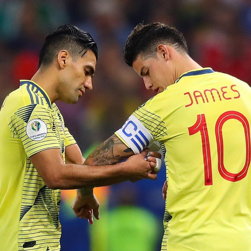 ¿No los convocan? James y Falcao no estuvieron en reunión con Queiroz