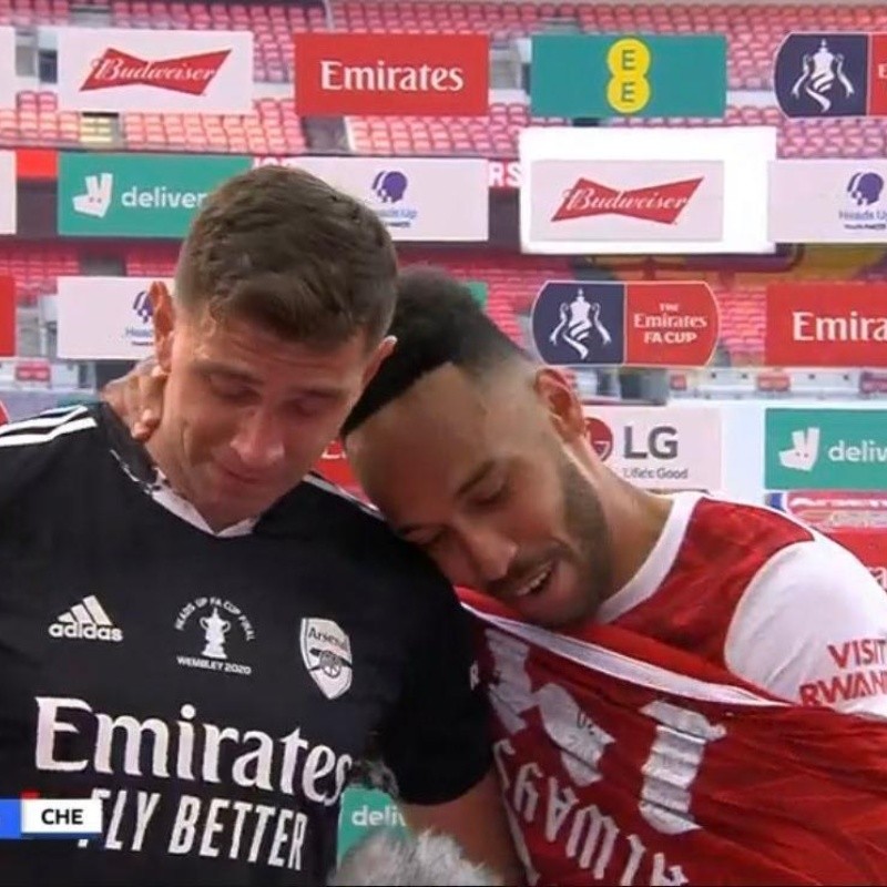 Arsenal campeón: la emoción de Emiliano Martínez y el consuelo de Aubameyang