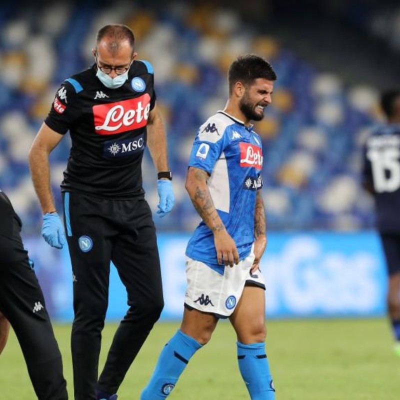 Tiembla Napoli: Insigne podría perderse el cruce de Champions vs. Barcelona