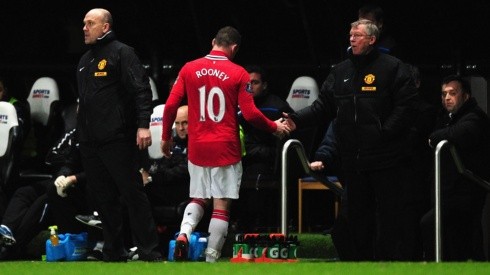 Rooney y Ferguson en Manchester United.
