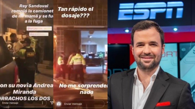 Franco Lostaunau trabaja en ESPN.