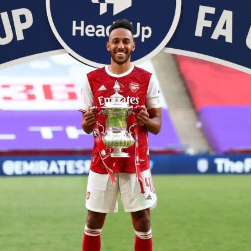 Aubameyang le pidió al Arsenal sumar a un jugador del Barcelona