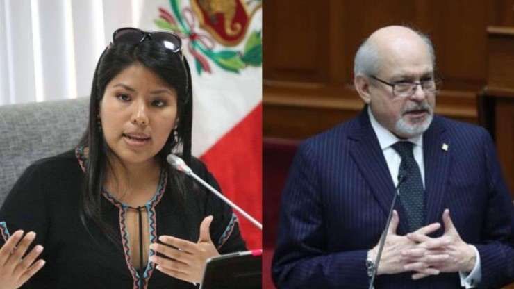 Indira Huilca era congresista en el parlamento pasado.