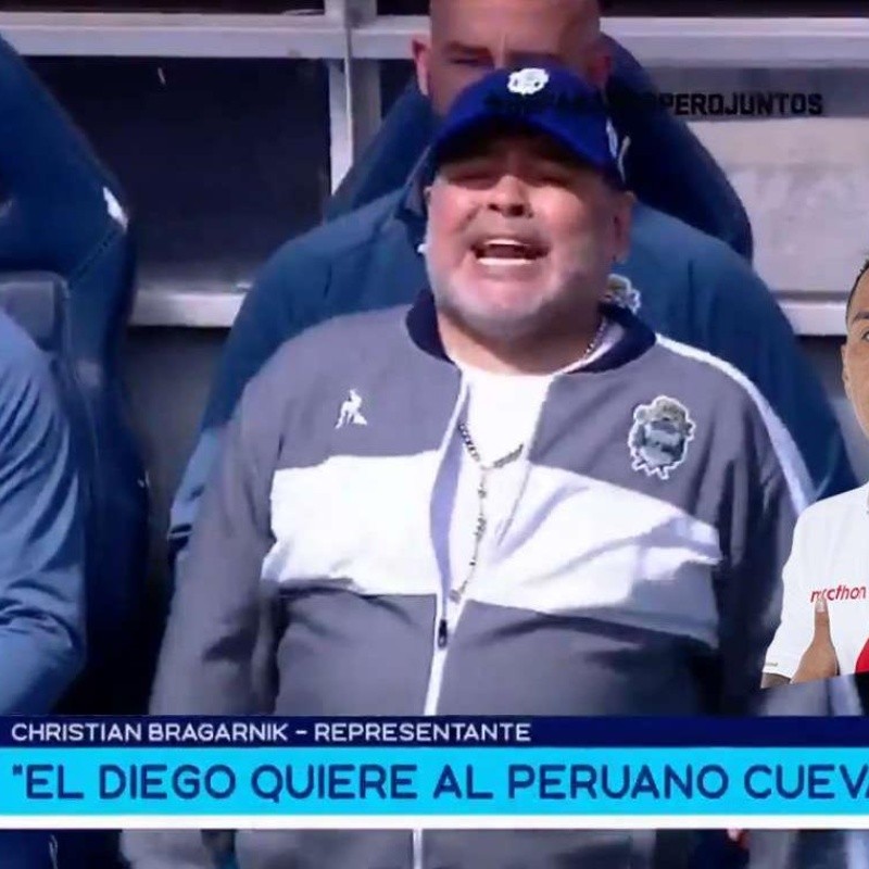 Se lo pelean en Argentina: Diego Maradona también quiere a Christian Cueva