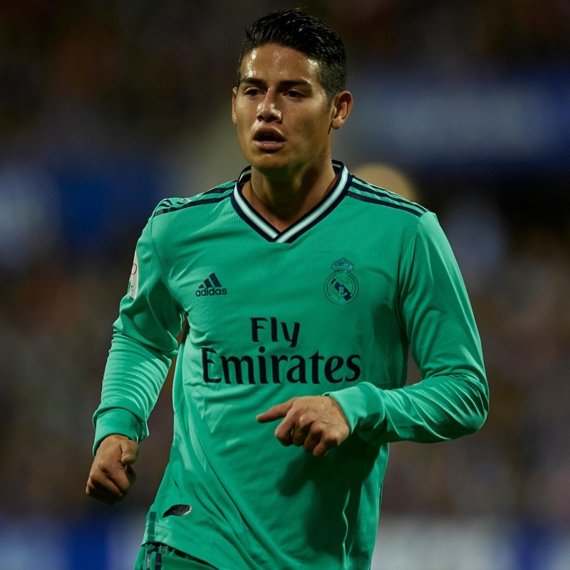 Presidente del Atlético de Madrid aclara la situación con James Rodríguez