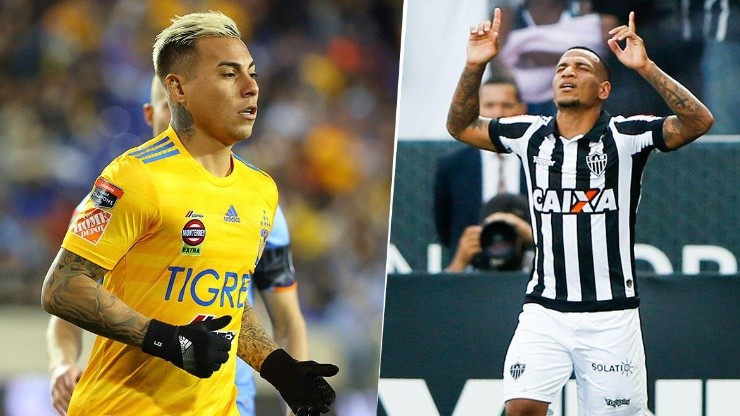 ¿Se va Vargas? El trueque que podrían hacer Tigres y Atlético Mineiro