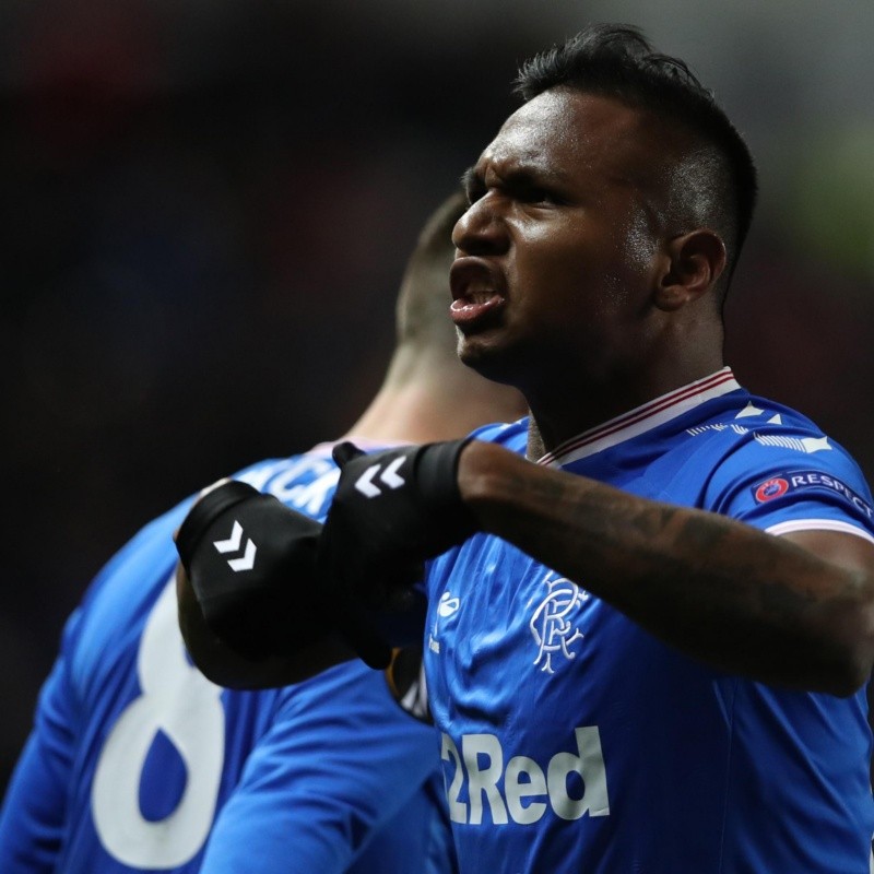 Con Alfredo Morelos, Rangers intentará buscar la remontada en la Europa League