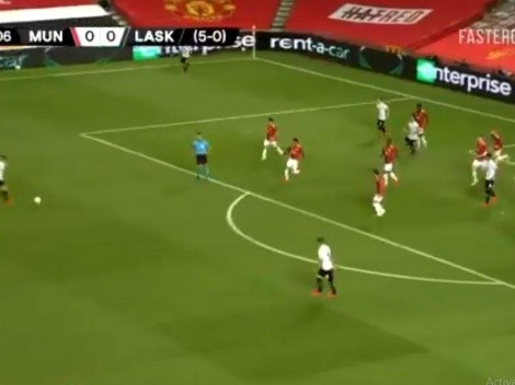 Imposible, Chiquito: qué golazo del LASK contra Manchester United