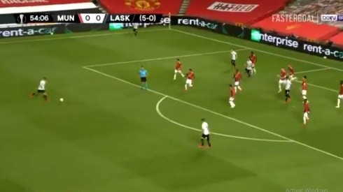 Imposible, Chiquito: qué golazo del LASK contra Manchester United