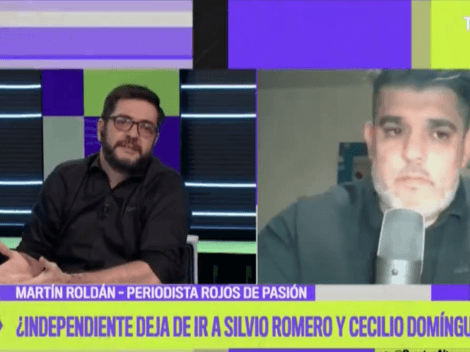 Cual batalla de free: Beltramo y un periodista de Independiente se dieron con todo en vivo