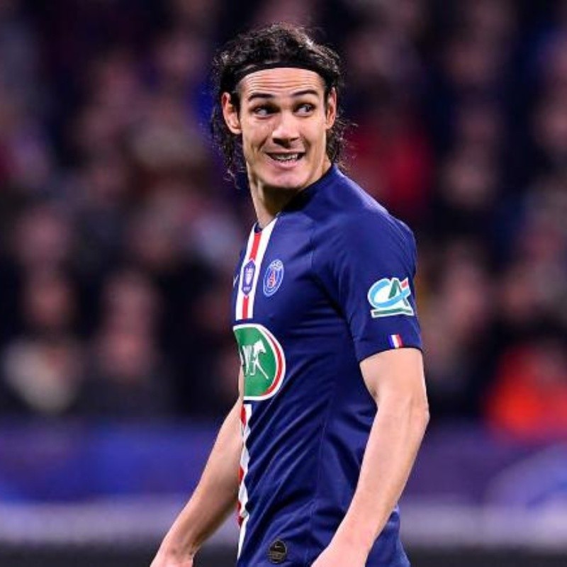 Lo quieren a toda costa: desde Portugal seducen a Edinson Cavani