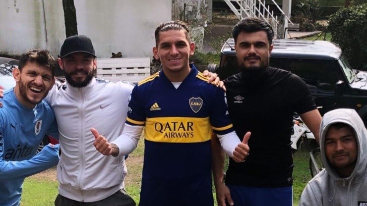 Los de Boca se van a volver locos: la última foto que subió Torreira