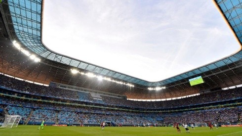 Grêmio e Fluminense se enfrentam na Arena, em Porto Alegre - (Getty Images)