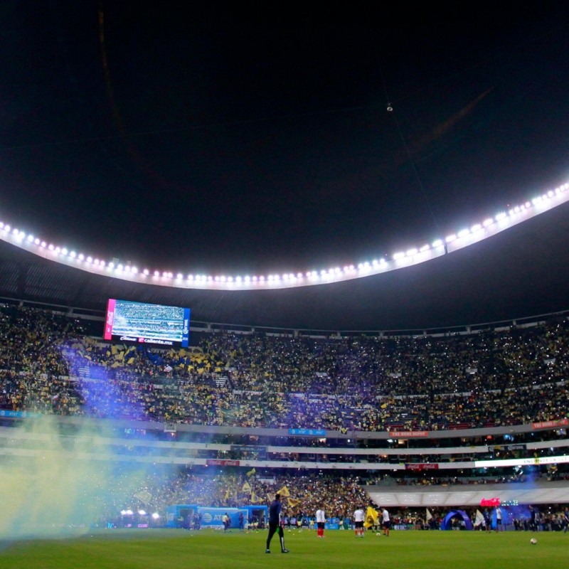 El Azteca se prepara para recibir al América y Cruz Azul