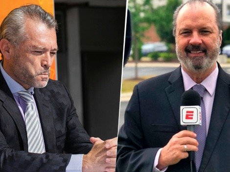 Roberto Gómez Junco da cátedra de futbol a José Luis Higuera en su despedida de ESPN
