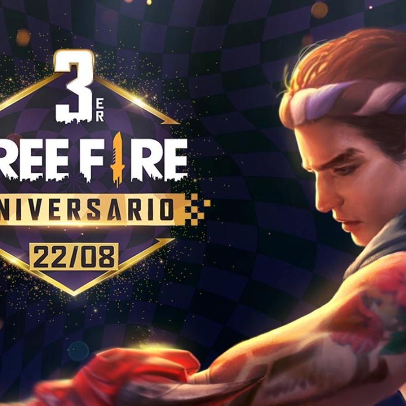 Notas del parche del 3er Aniversario de Free Fire