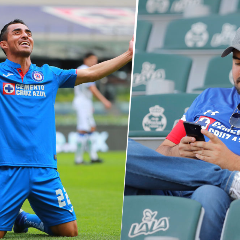 Baca es el foco de los insultos de los fans de Cruz Azul