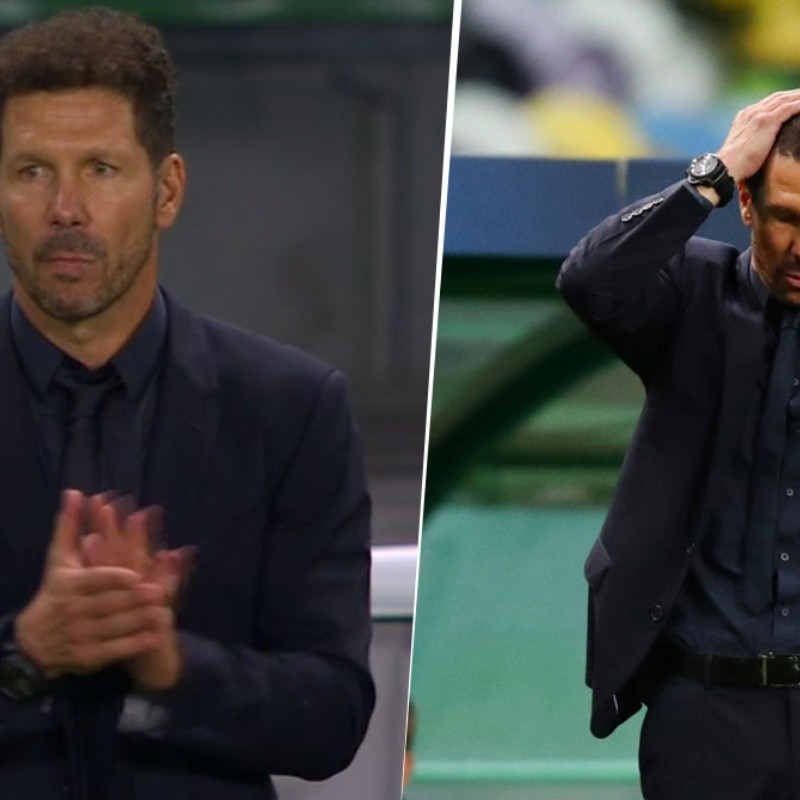 Nos parte el alma: la tristeza de Simeone tras quedar afuera de la Champions