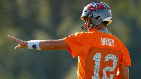 Tom Brady, quarterback de los Buccaneers (Getty Images)