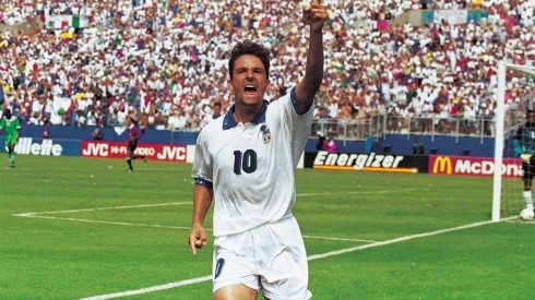 Roberto Baggio en el Mundial de Estados Unidos 1994.