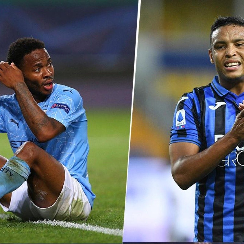 Sterling se comió el gol de su vida y ya lo comparan con Luis Muriel