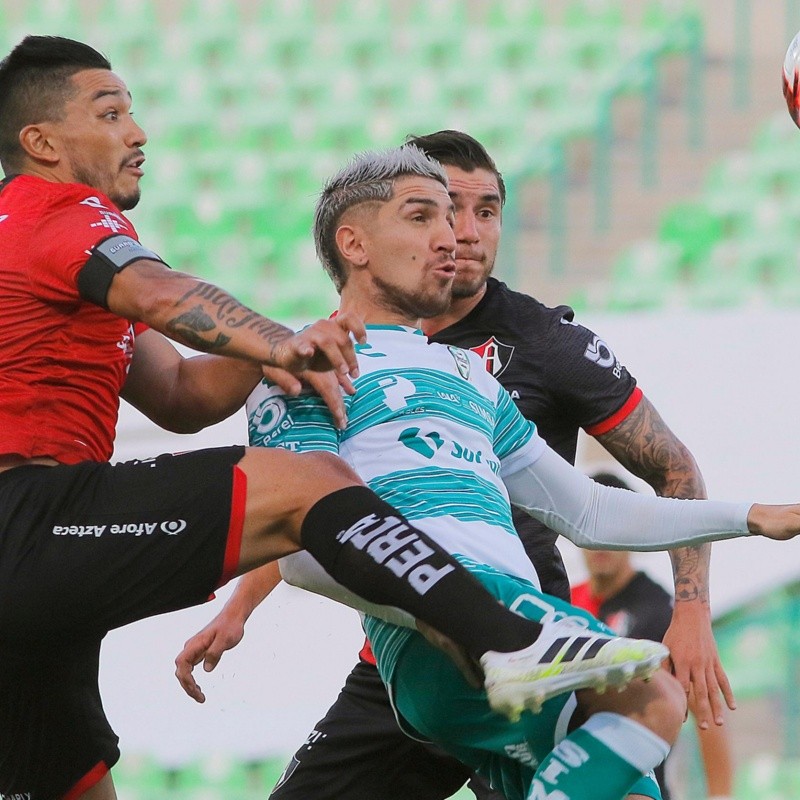 Santos Laguna y Atlas repartieron puntos en Torreón