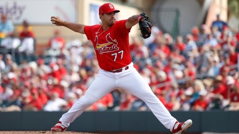 Roel Ramírez debuted with the Cardinals vs. the Chicago White Sox. (Getty)