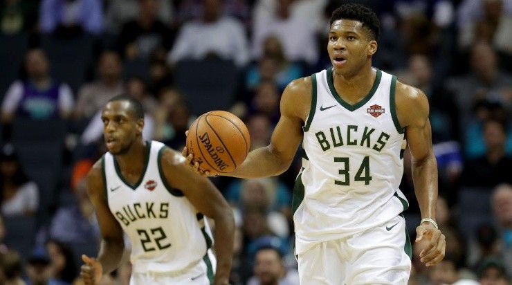 Giannis Antetokounmpo Khris Middleton Bucks