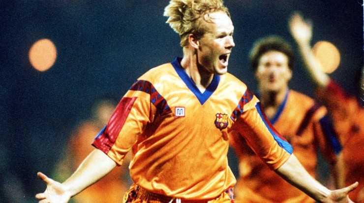 Ronald Koeman was Barcelona player