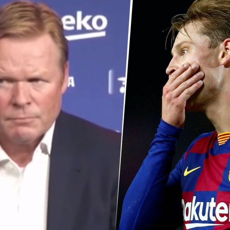 La respuesta de Koeman a una incómoda pregunta: "Tienes razón, dije eso"