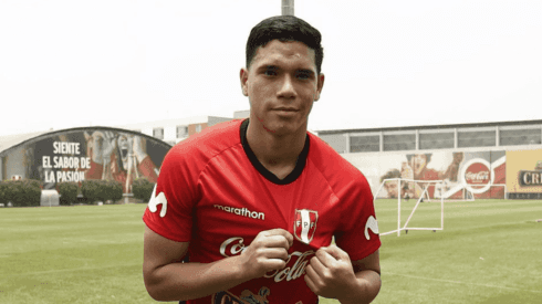 Yuriel Celi ha vestido la camiseta de Perú en divisiones inferiores.