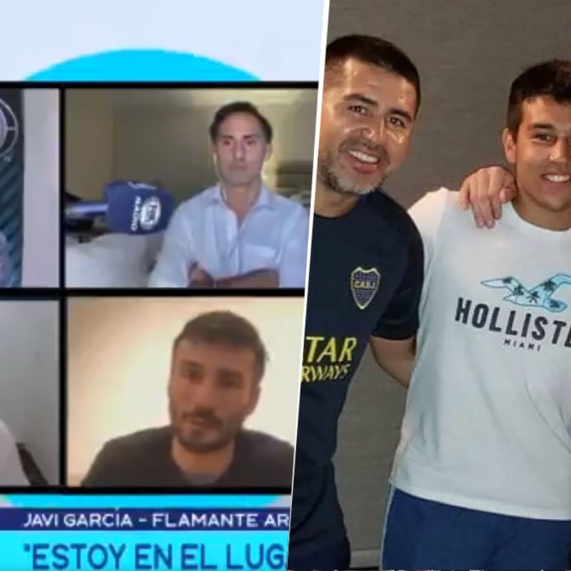 La respuesta de Javi García cuando le preguntaron por su amistad con Riquelme