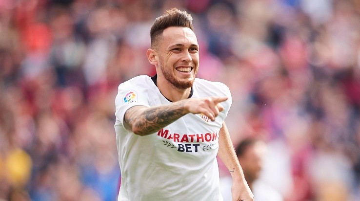 Sevilla winger Lucas Ocampos