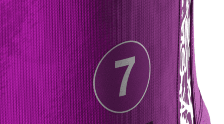 New York Mets 7 train logo MLB jersey away