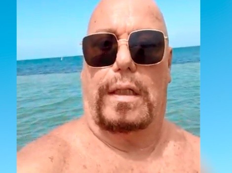 El 'Perro' Bermúdez presume sus vacaciones en la playa y la envidia inundó las redes sociales
