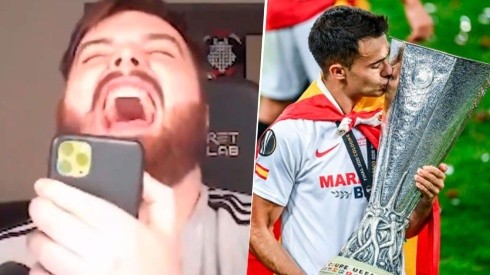 Ibai llamó a Reguilón apenas Sevilla salió campeón: "Este va borracho"