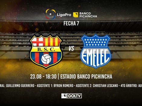 Qué canal transmite Barcelona SC vs. Emelec por la LigaPro de Ecuador