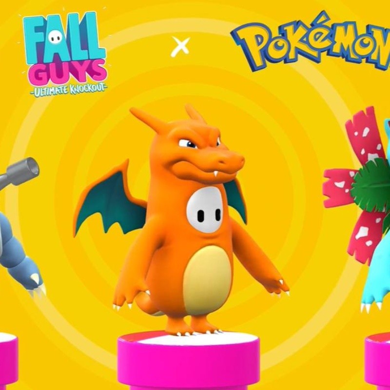 ¡Insólitos! Mira los diseños del crossover de Pokémon x Fall Guys