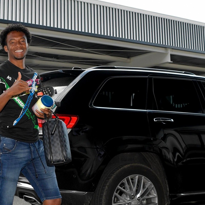 Así fue el primer entrenamiento de Cuadrado con Pirlo como DT de Juventus