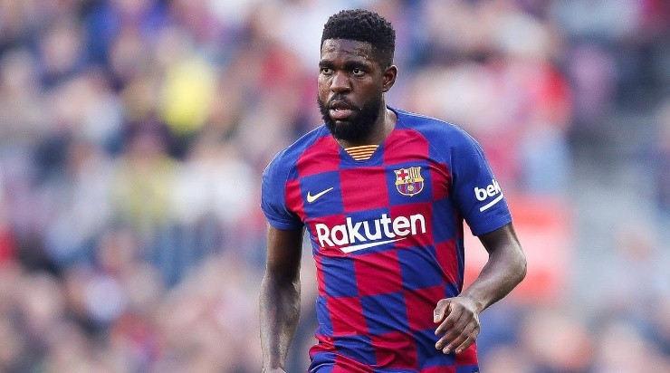 Samul Umtiti of Barcelona