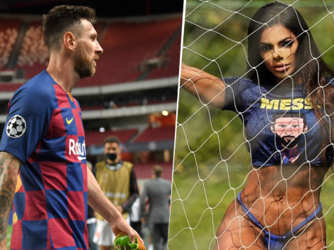 Suzy Cortez le dedicó unas palabras de despedida a Lionel Messi y atacó a los directivos del Barcelona