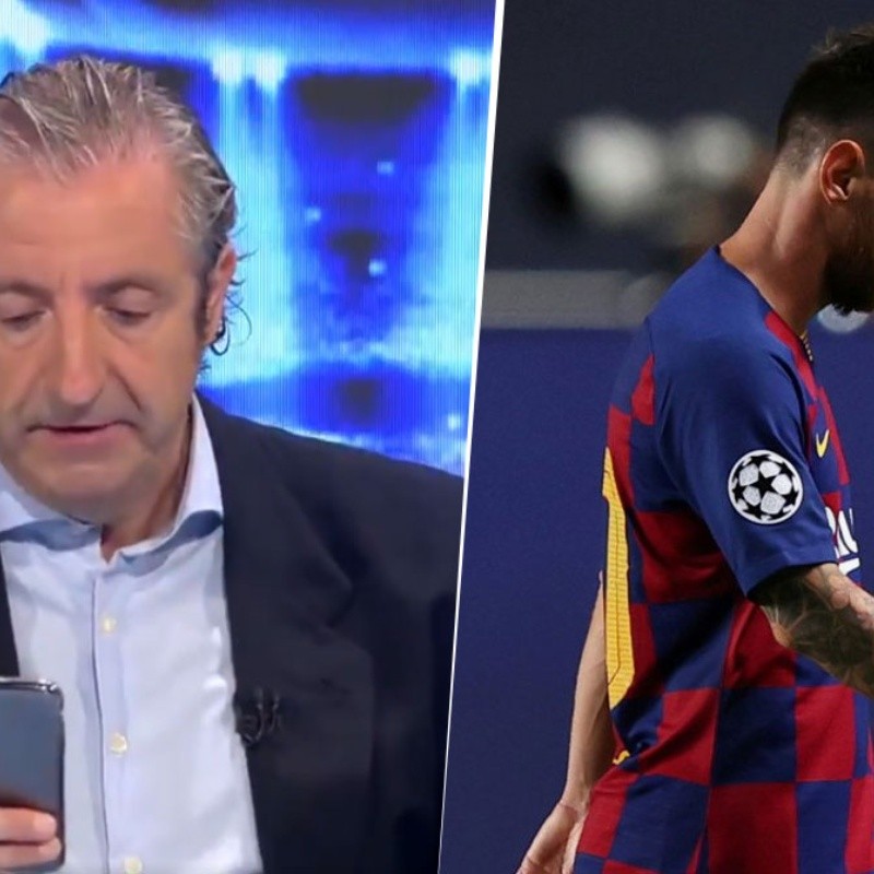 Josep Pedrerol: "Me dicen que Messi se va al Manchester City"